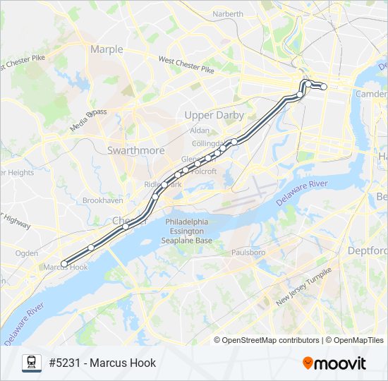 WIL train Line Map