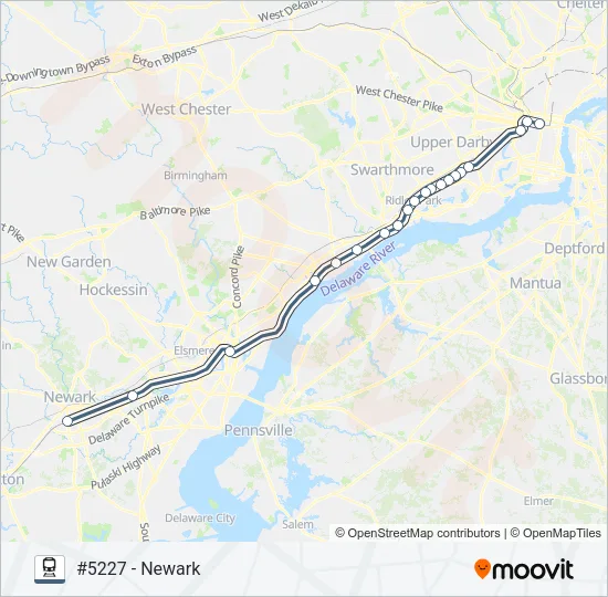 WIL Train Line Map