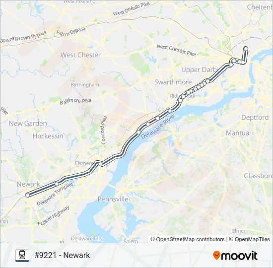 WIL Train Line Map