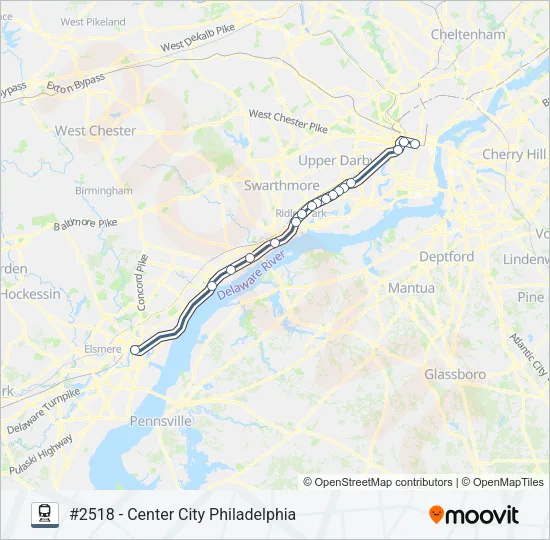 WIL Train Line Map