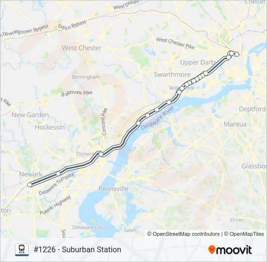 WIL Train Line Map