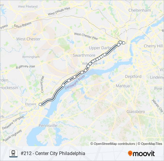 Mapa de WIL de tren