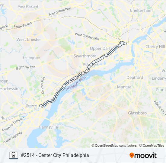 WIL train Line Map