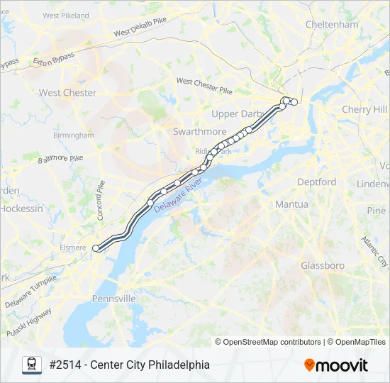 WIL Train Line Map