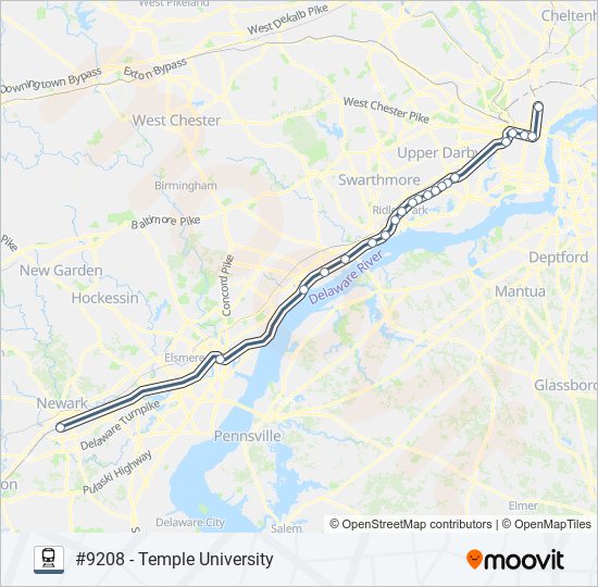 WIL train Line Map