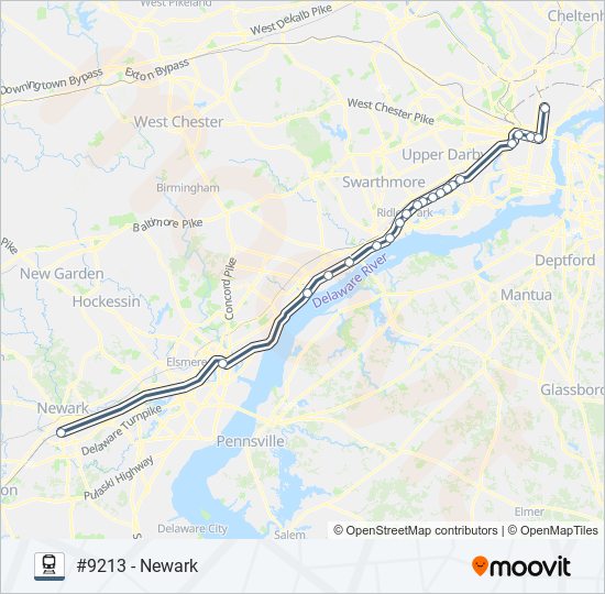 Mapa de WIL de tren