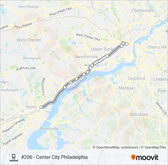 WIL Train Line Map