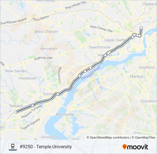 WIL train Line Map