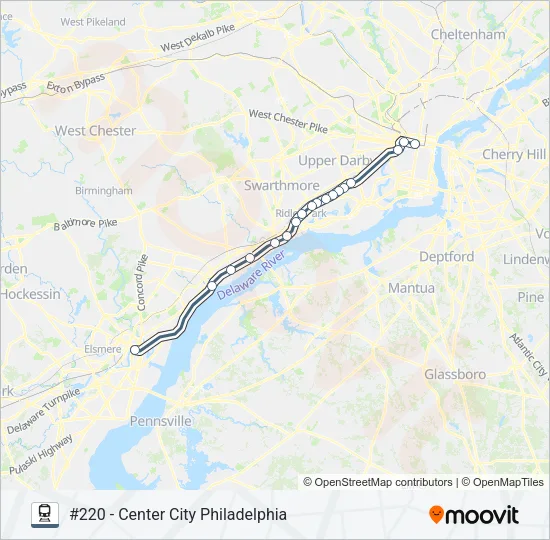 WIL Train Line Map