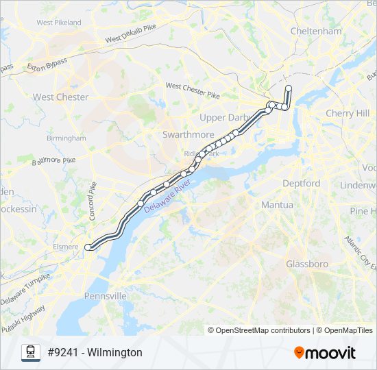 WIL train Line Map