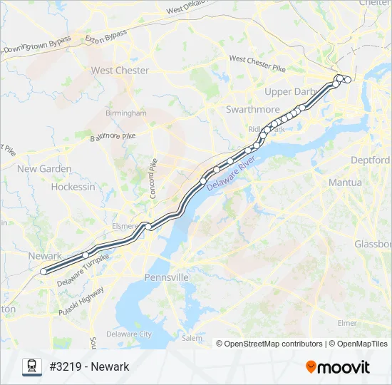 WIL Train Line Map