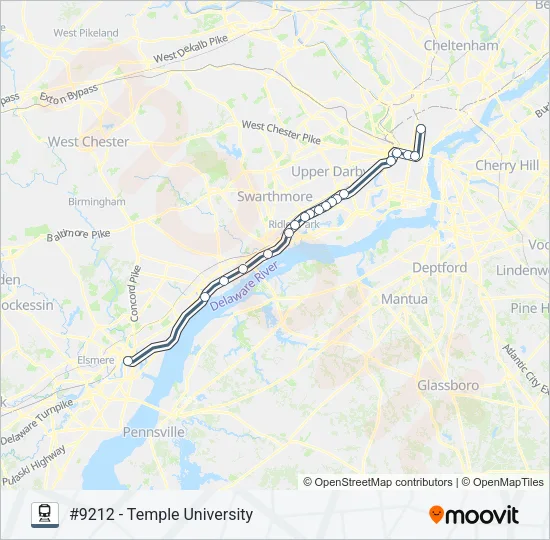 WIL Train Line Map