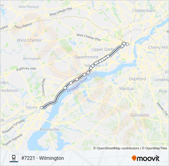 WIL train Line Map