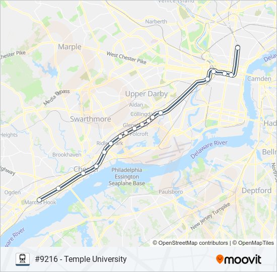 WIL train Line Map