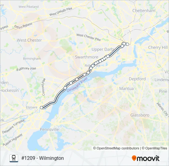 WIL Train Line Map