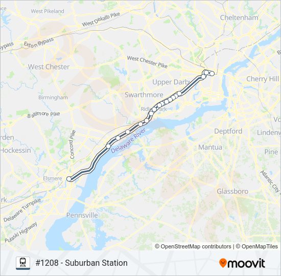 WIL Train Line Map
