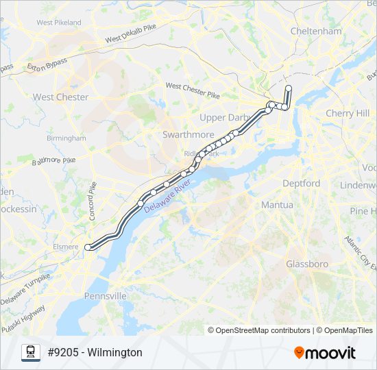 WIL Train Line Map