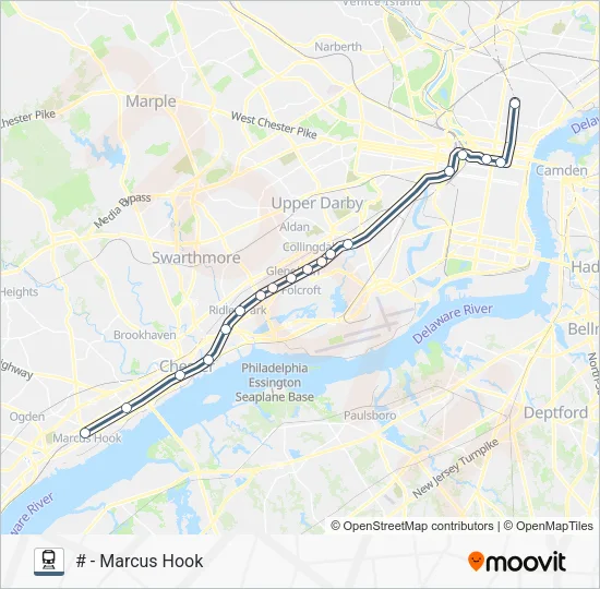 WIL Train Line Map