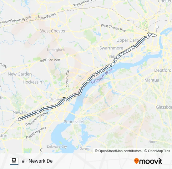 WIL Train Line Map