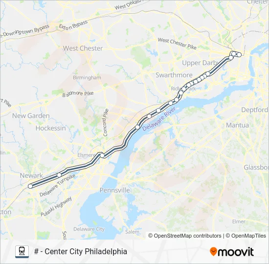 WIL Train Line Map