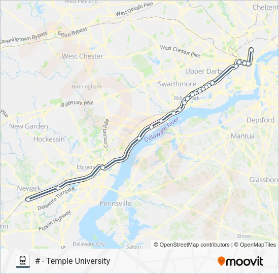 WIL Train Line Map