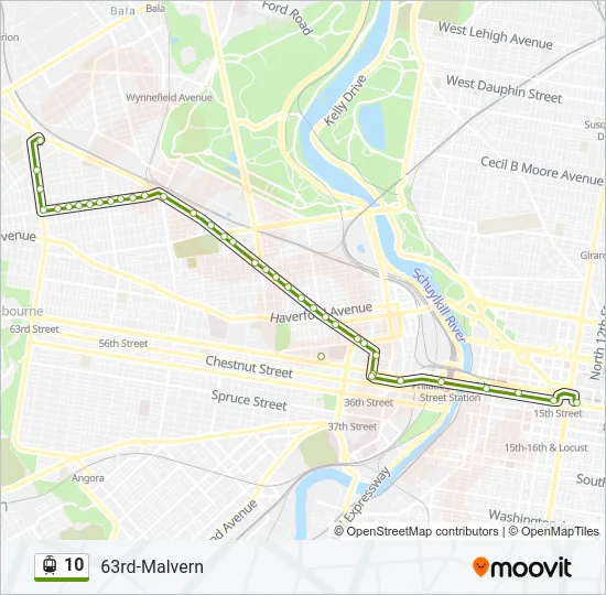 10  Line Map