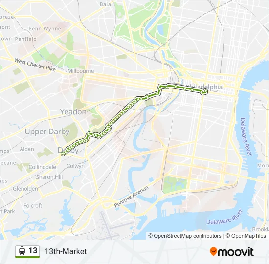 13  Line Map