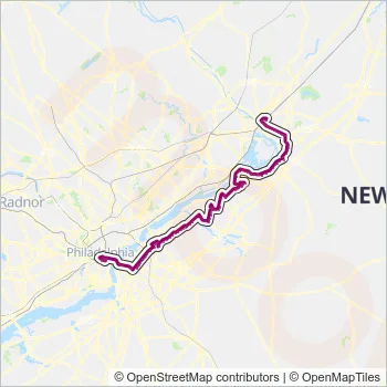 409 Bus Line Map
