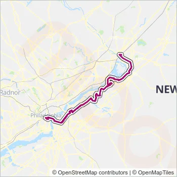 409 Bus Line Map