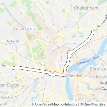 L1 OWL Bus Line Map