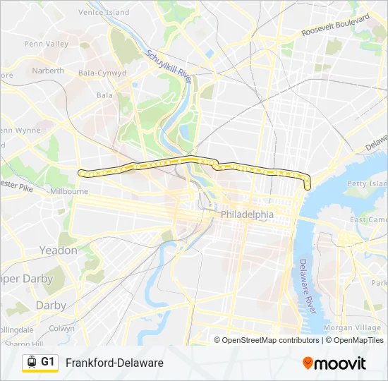 G1  Line Map