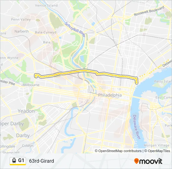 G1  Line Map