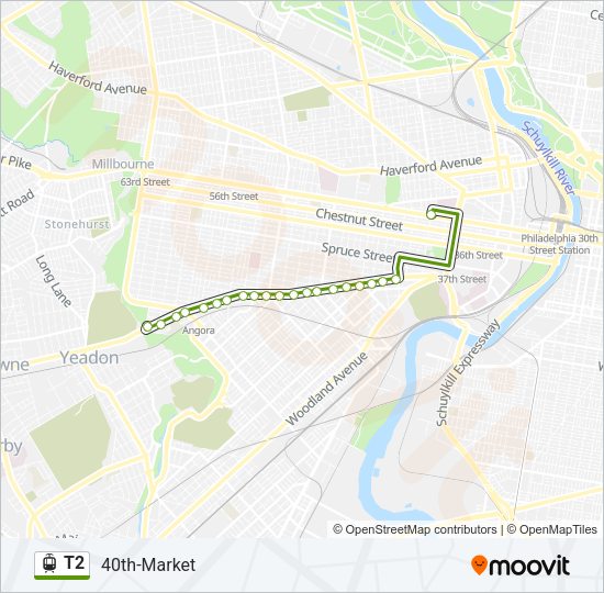 T2  Line Map