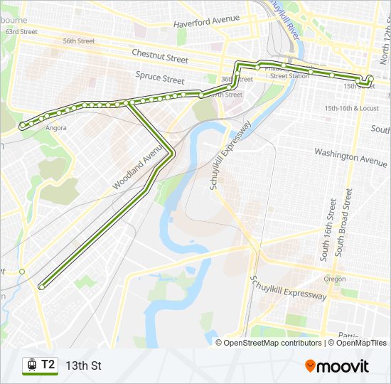 T2  Line Map