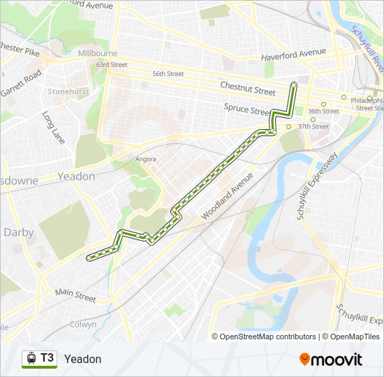 T3  Line Map