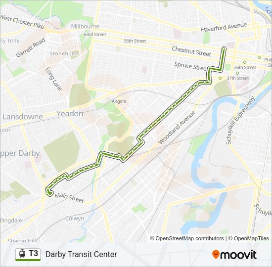 T3  Line Map