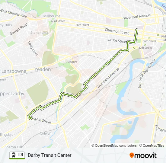 T3  Line Map