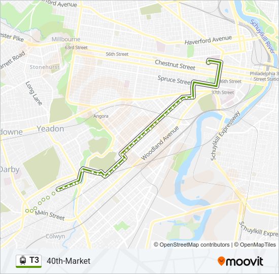 T3  Line Map