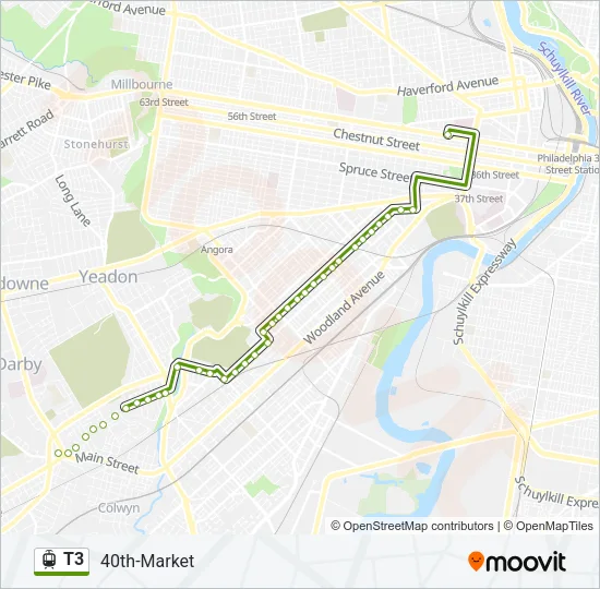 T3  Line Map