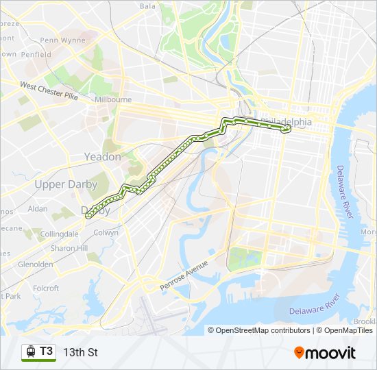 T3  Line Map
