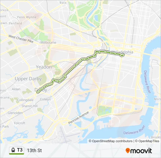 T3  Line Map