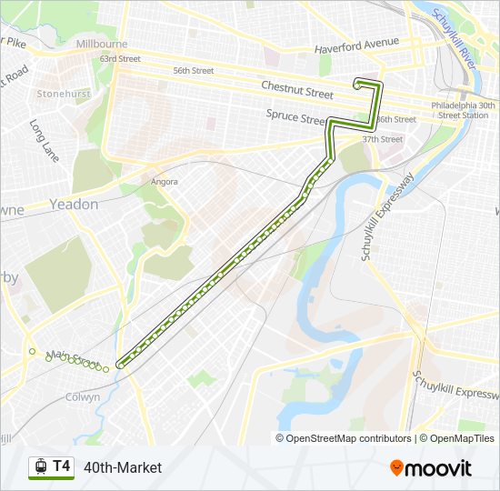 T4  Line Map