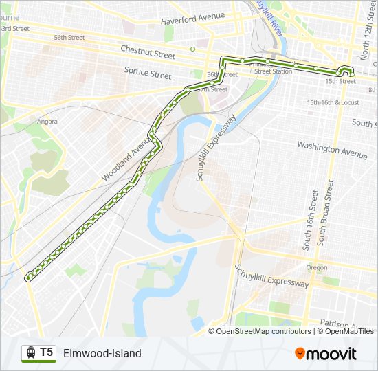 T5  Line Map
