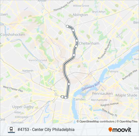 warminster Route Schedules, Stops & Maps 4221 Center City