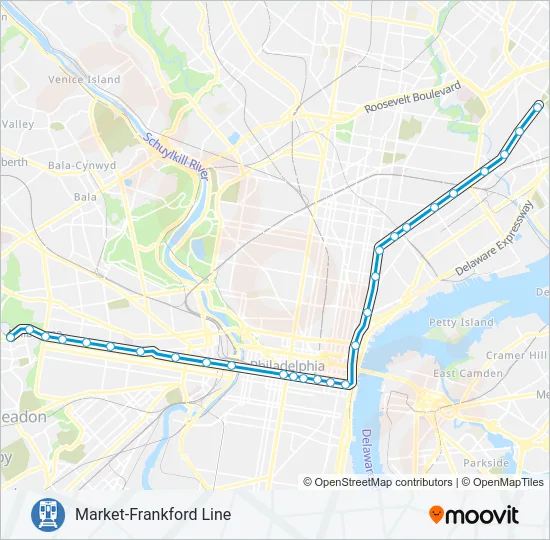 MFL Metro Line Map