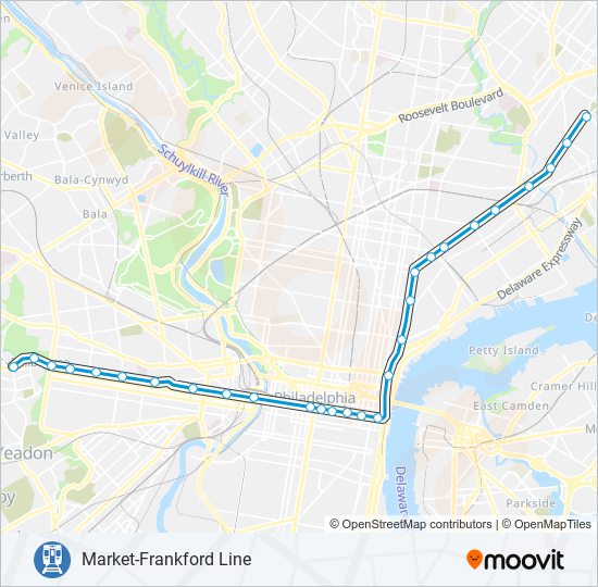 MFL subway Line Map