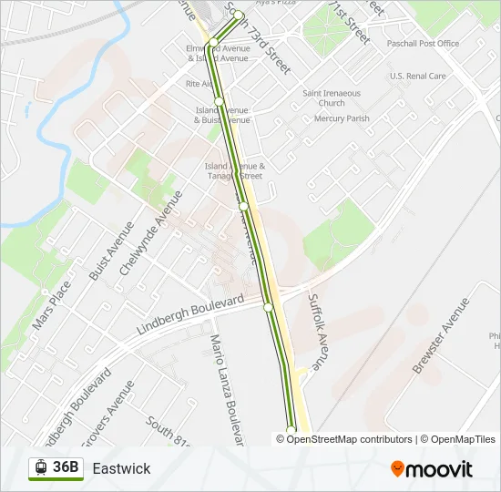 36B  Line Map