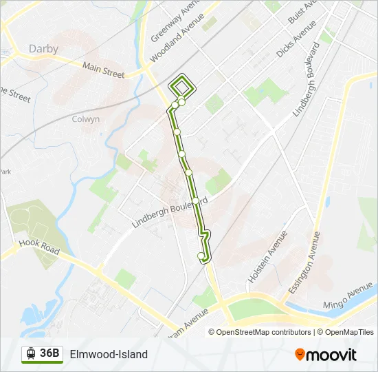 36B  Line Map