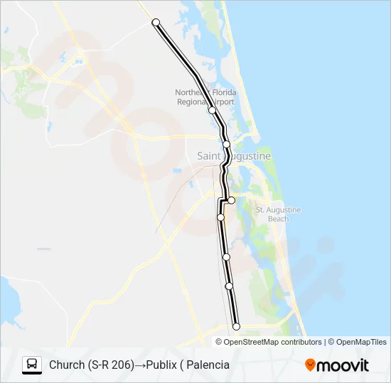 CONN-EX#2 Bus Line Map