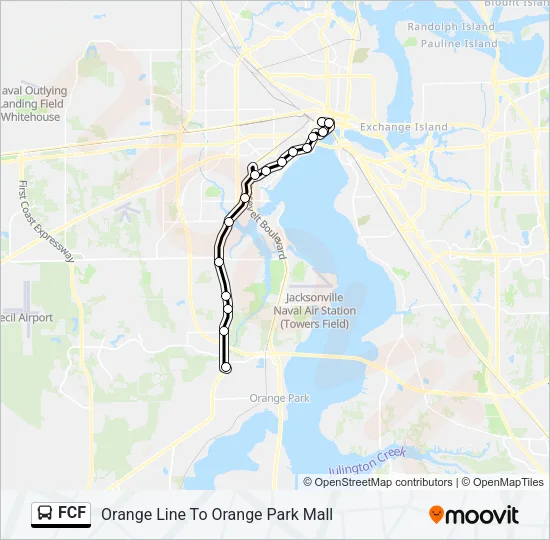 FCF Bus Line Map